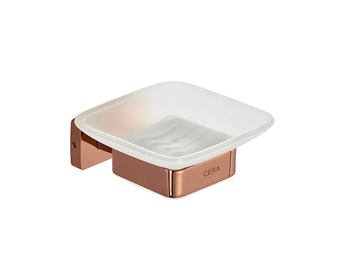 Cera Bold Soap Dish Holder F5013116RG F5013116RG Rose Gold - image 1