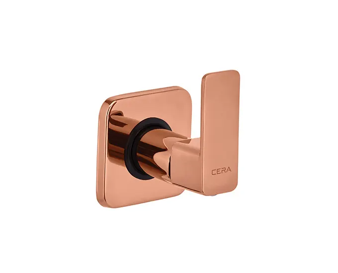 Cera Ruby Stop Valve for Basin, 20mm F1005351RG F1005351RG-20MM Rose Gold - image 1