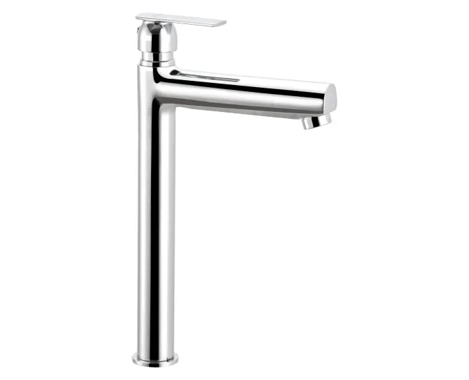 Cera Titanium Basin Tap, Tall Boy, Table Mounted F1003102 F1003102 Chrome - image 1
