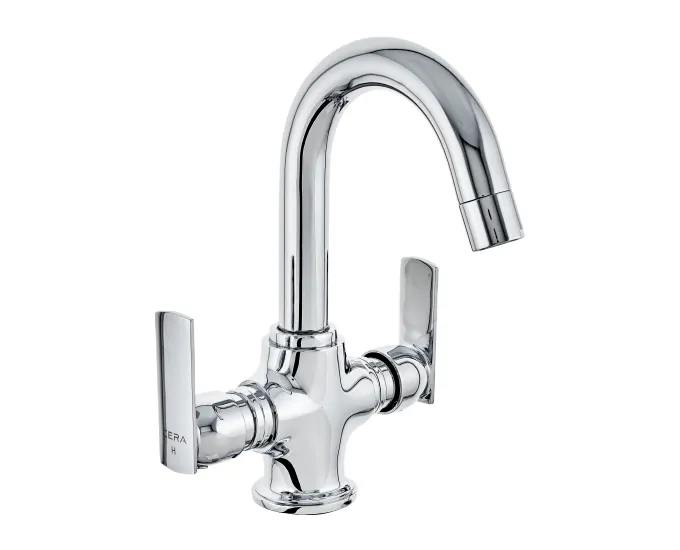 Cera Titanium Basin Mixer, Table Mounted F1003461 F1003461 Chrome - image 1
