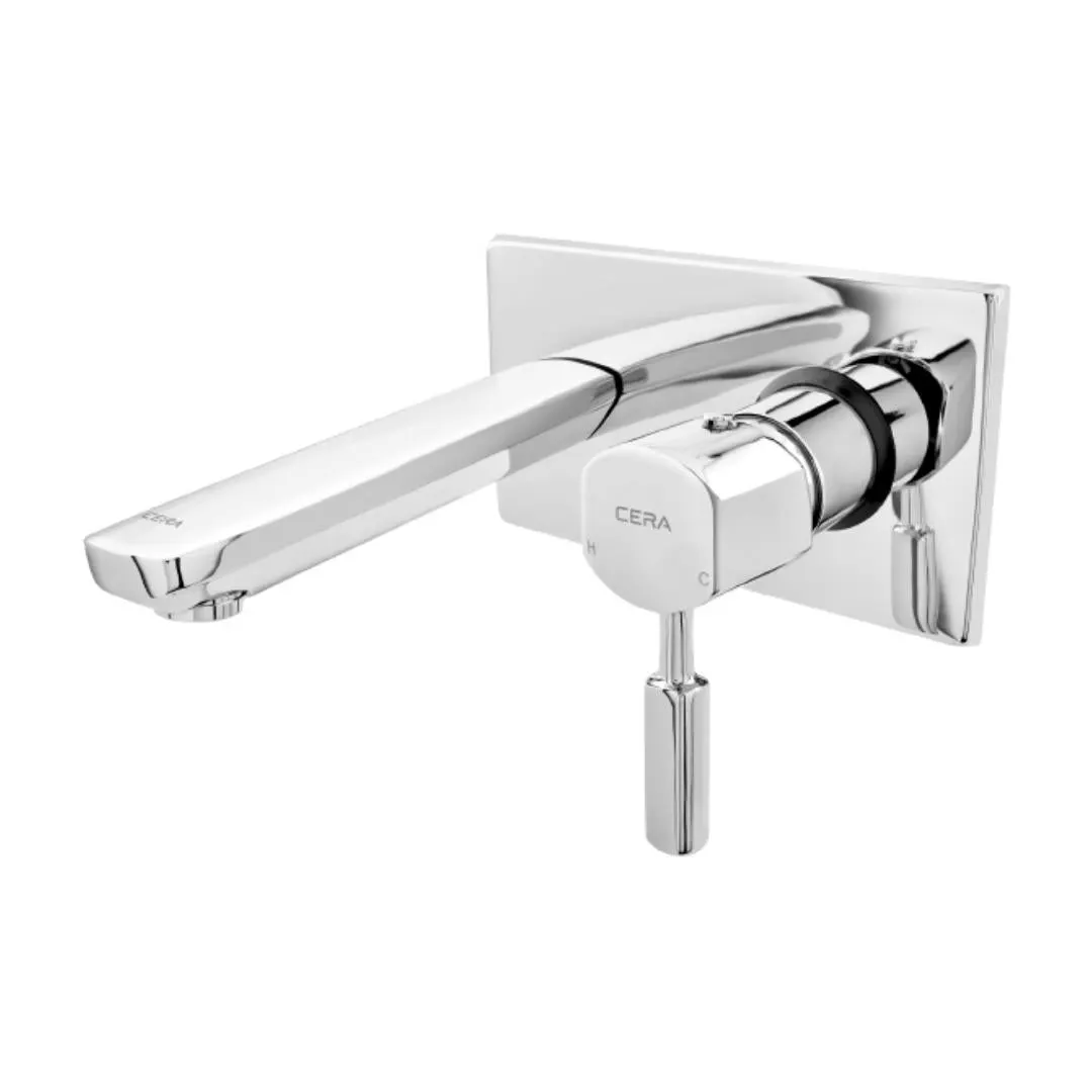 Cera wall mounted basin mixer gayle F1014473 F1014473 Chrome - image 2
