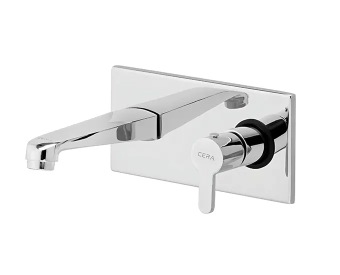 Cera Victor Basin Mixer, Wall Mounted F1015653 F1015653 Chrome - image 1