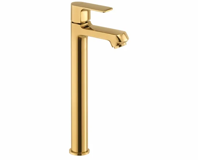 Cera Chelsea Basin Tap, Tall Boy, Table Mounted F1016102FG F1016102FG French Gold - image 1