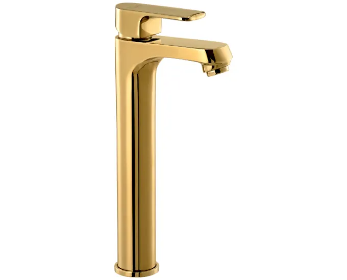Cera Chelsea Basin Mixer, Tall Boy, Table Mounted F1016452FG F1016452FG French Gold - image 1