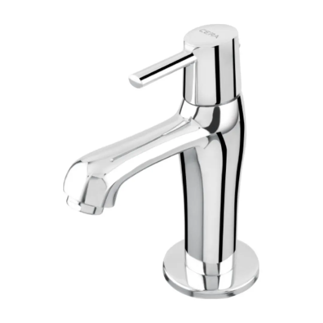Cera table mounted regular basin tap ripple F1017101 F1017101 Chrome - image 3