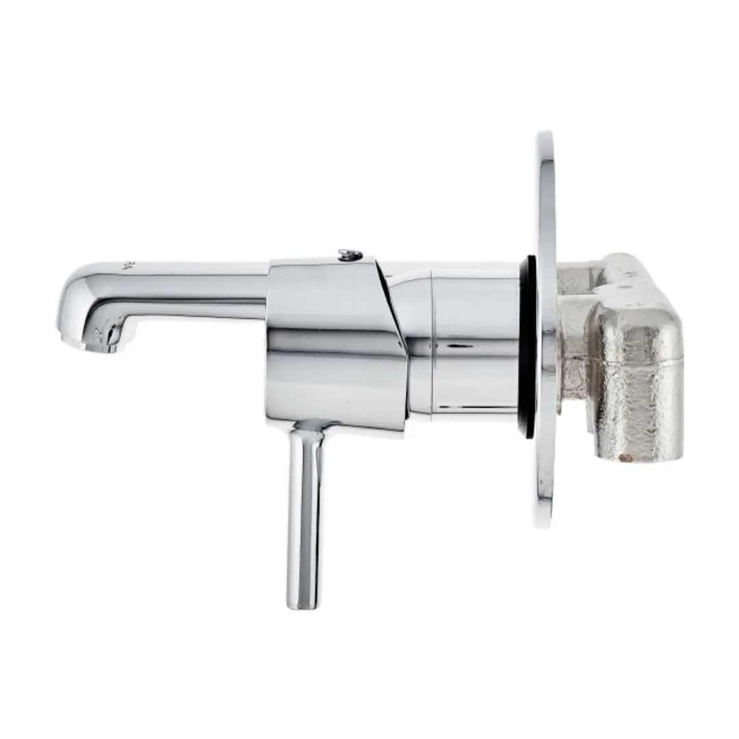 Cera wall mounted basin mixer ripple F1017473 F1017473 Chrome - image 2