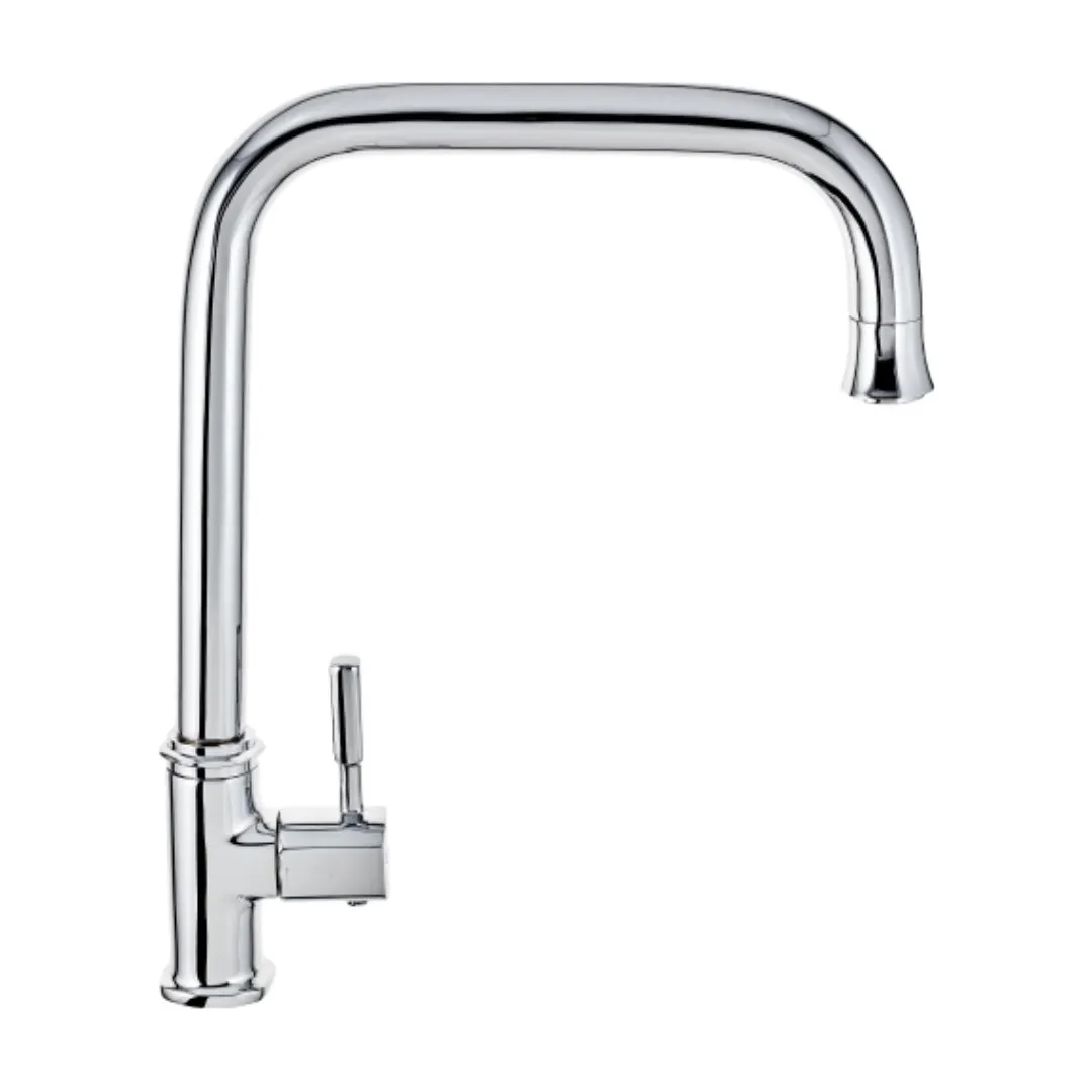 Cera table mounted regular kitchen sink tap gayle F1014311 with swinging spout in chrome finish F1014311 Standard - image 4