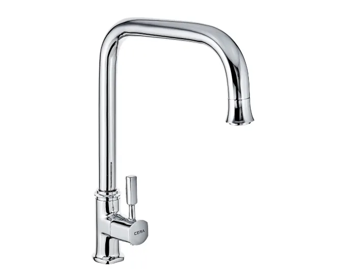 Cera Gayle Kitchen Sink Tap, Table Mounted, Swinging Spout F1014311 F1014311 Chrome - image 1