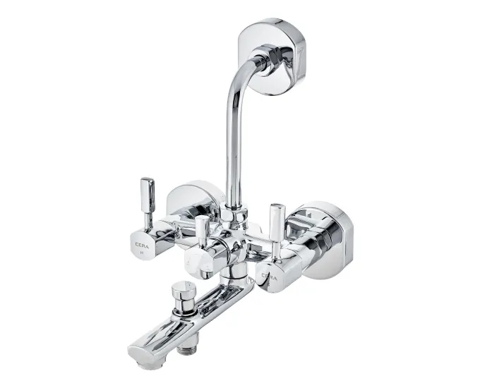 Cera Gayle 3 Way Wall Mixer F1014403 F1014403 Chrome - image 3