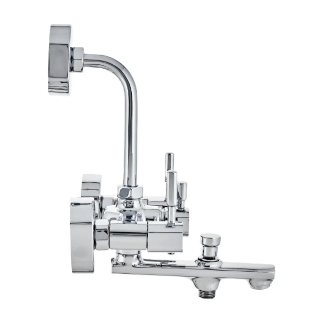Cera 3 way wall mixer gayle F1014403 F1014403 Chrome - image 2