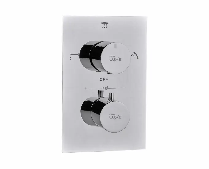 Cera Thermostatic Diverter, 3 Way F8015742CH F8015742CH Chrome - image 1