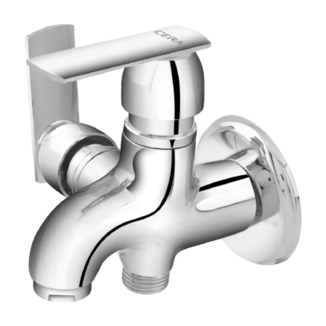 Cera wc area 2 way bib tap titanium F1003161 F1003161 Chrome - image 3