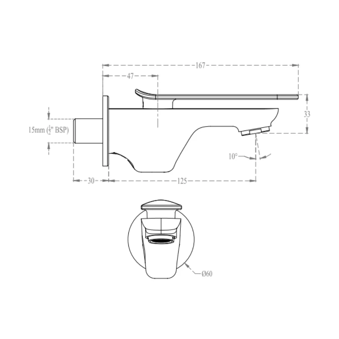Cera wc area bib tap brooklyn F1018151FG F1018151FG French Gold - image 4