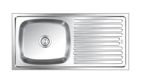Nirali stainless steel sink popular range elegance medium ( 39.5 x 20 inches ) K-KS-SS-NIR-S-00070 Satin - image 4