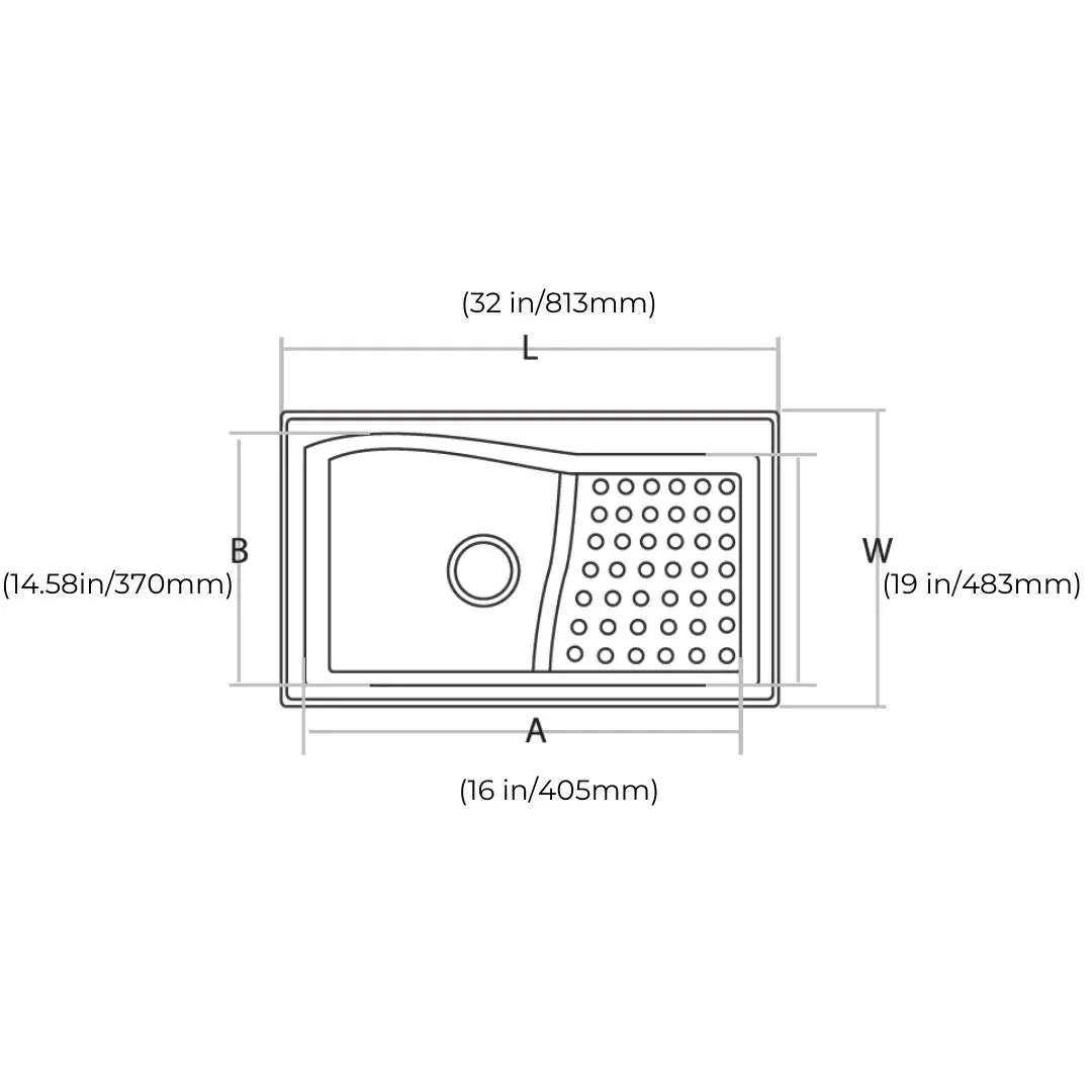 Hindware quartz sink emerald emerald 32 x 19 x 8 ( 32 x 19 inches ) HINDWARE-QUARTZ-SINK-EMERALD-EMERALD-32-X-19-X-8-32-X-19-INCHES-MARS Mars - image 4