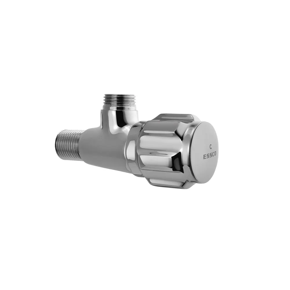 Essco Delux Angle Valve for Basin DLX-CHR-526NKN Chrome - image 1