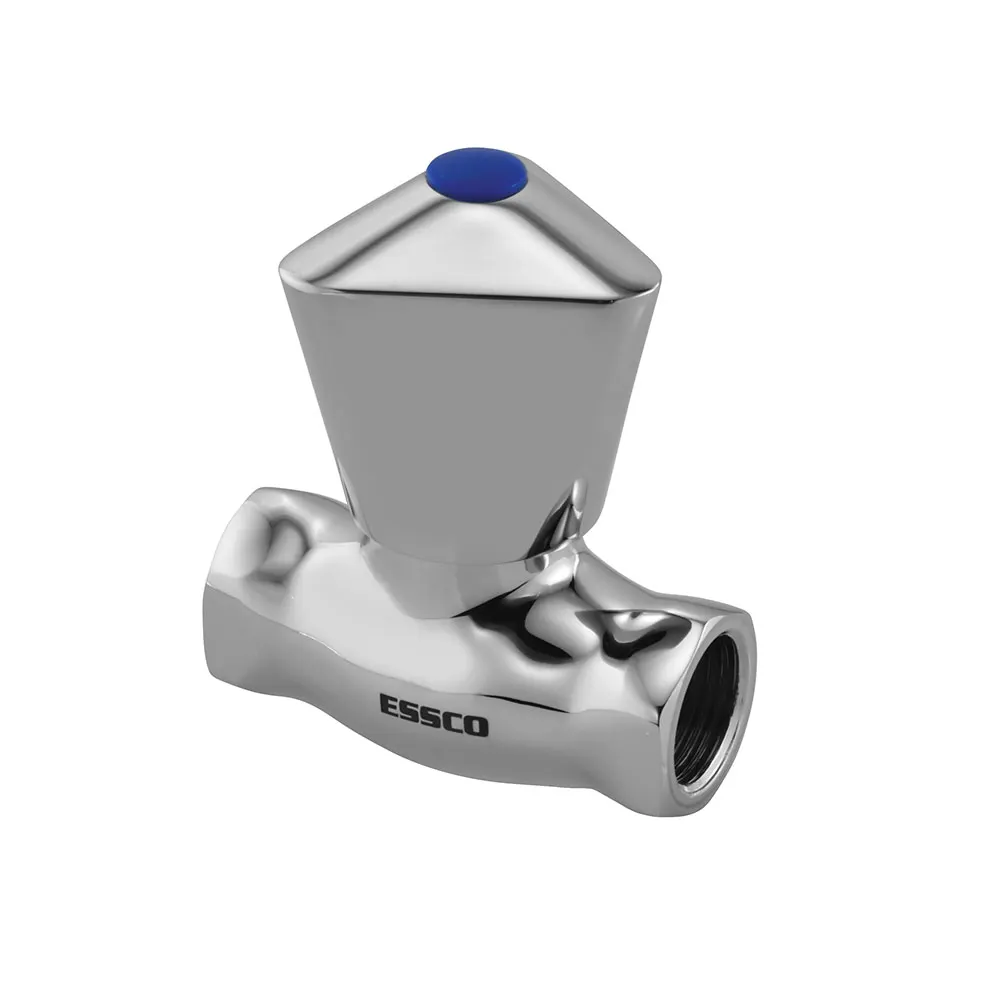 Essco Tropical Stop Valve for Basin TQT-CHR-513B Chrome - image 1