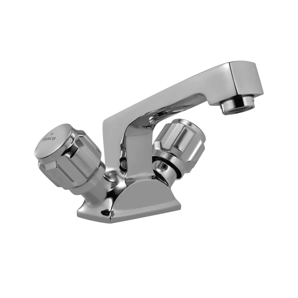 Essco Delux Basin Mixer, Table Mounted DLX-CHR-516KN Chrome - image 1