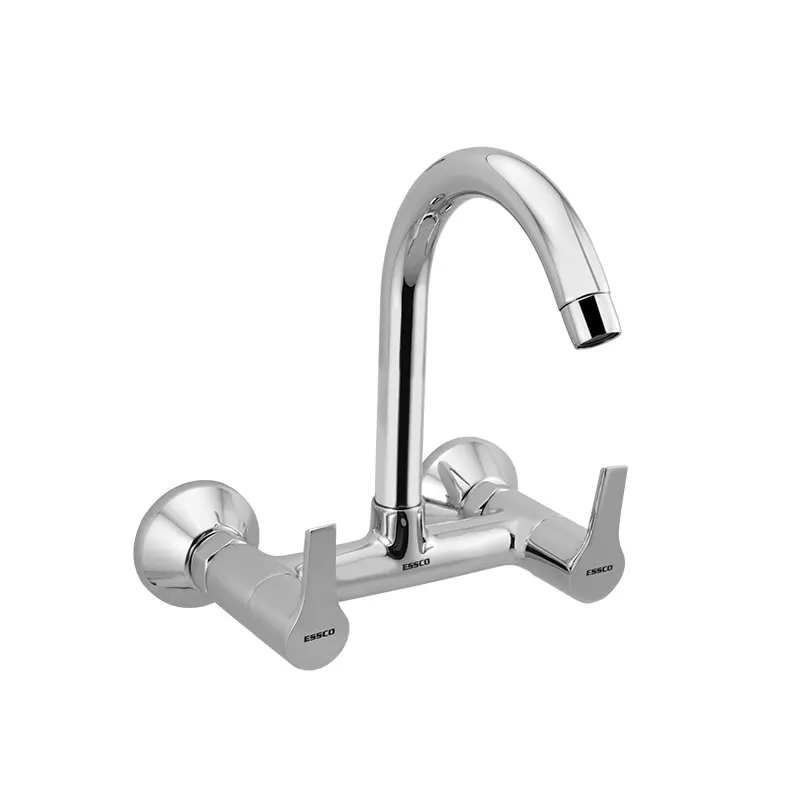 Essco Aspire Kitchen Sink Mixer, Wall Mounted, Swinging Spout APR-101309N APR-CHR-101309N Standard - image 1