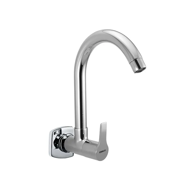 Essco Aspire Kitchen Sink Tap, Wall Mounted, Swinging Spout APR-101347N APR-CHR-101347N Standard - image 1