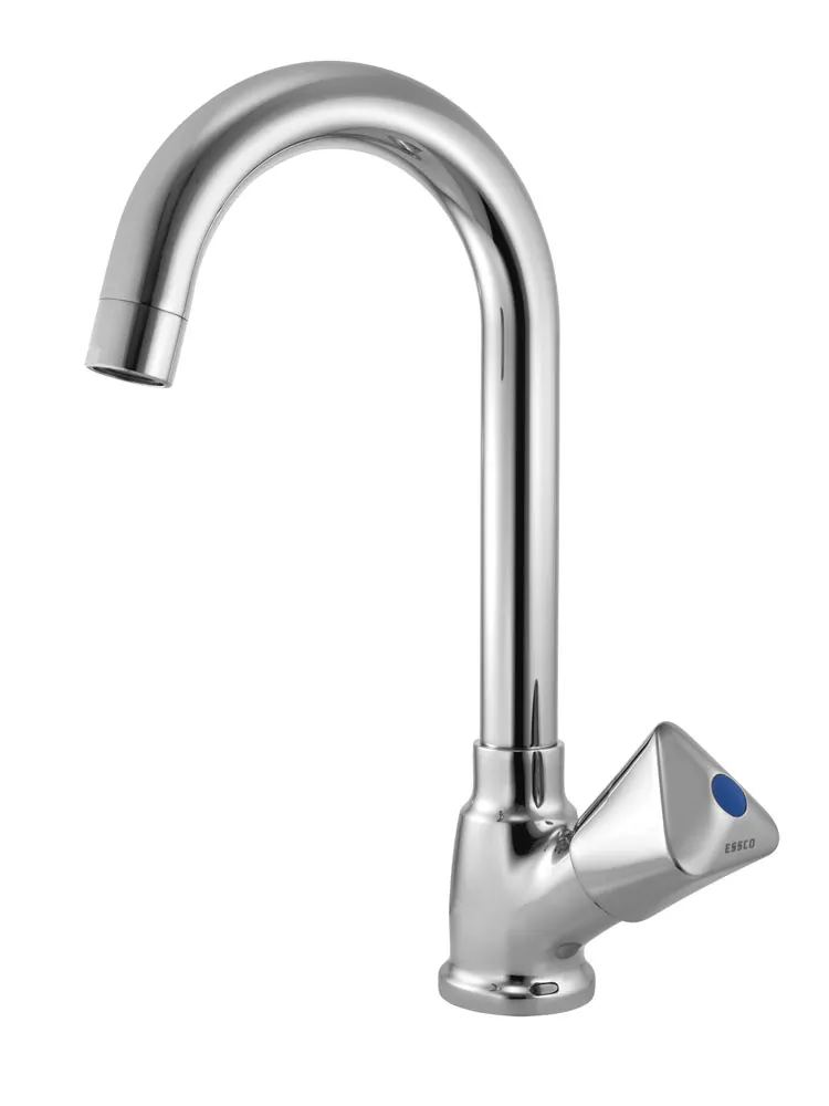 Essco Tropical Kitchen Sink Tap, Table Mounted, Swinging Spout TQT-523S TQT-CHR-523S Standard - image 1