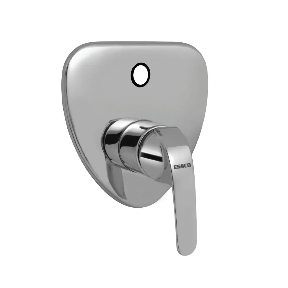 Essco Orbit 2 Way Diverter Exposed Parts Kit, Lever and Wall Flange ORB-CHR-105055K Chrome - image 1