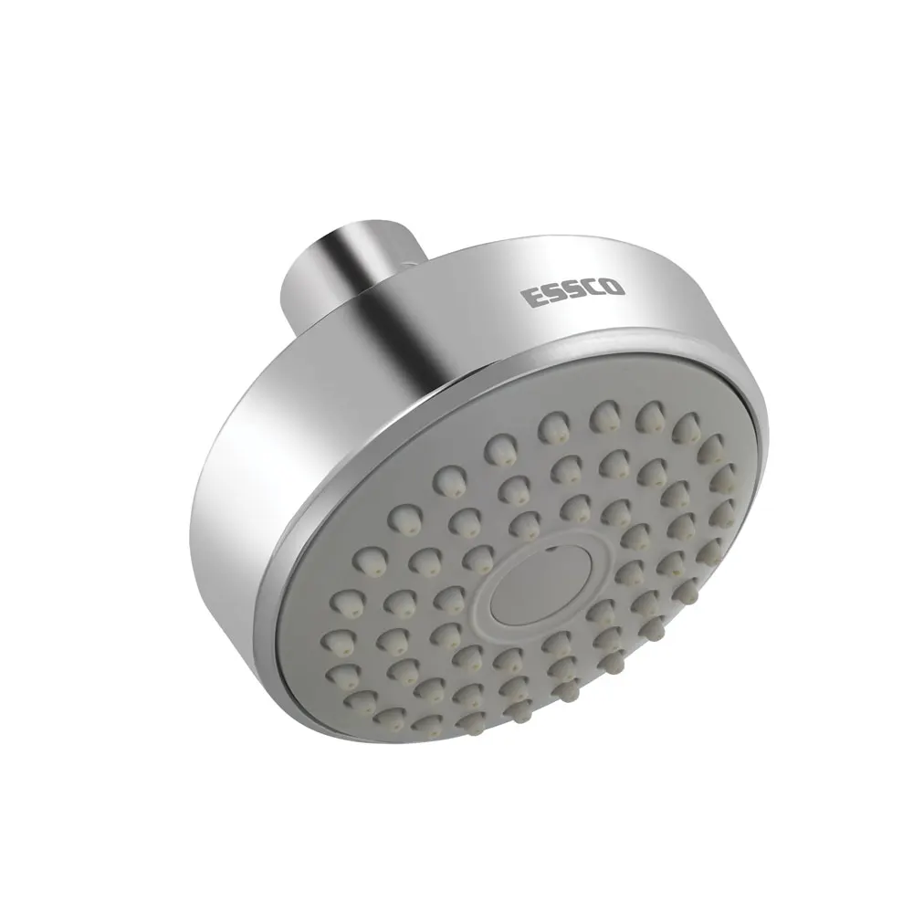Essco Round Overhead Shower 80mm, Single Flow, ABS Body EOS-CHR-1985 Chrome - image 1