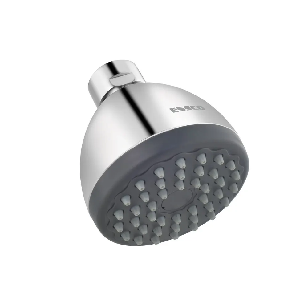 Essco Round Overhead Shower 70mm, Single Flow, ABS Body EOS-CHR-491 Chrome - image 1