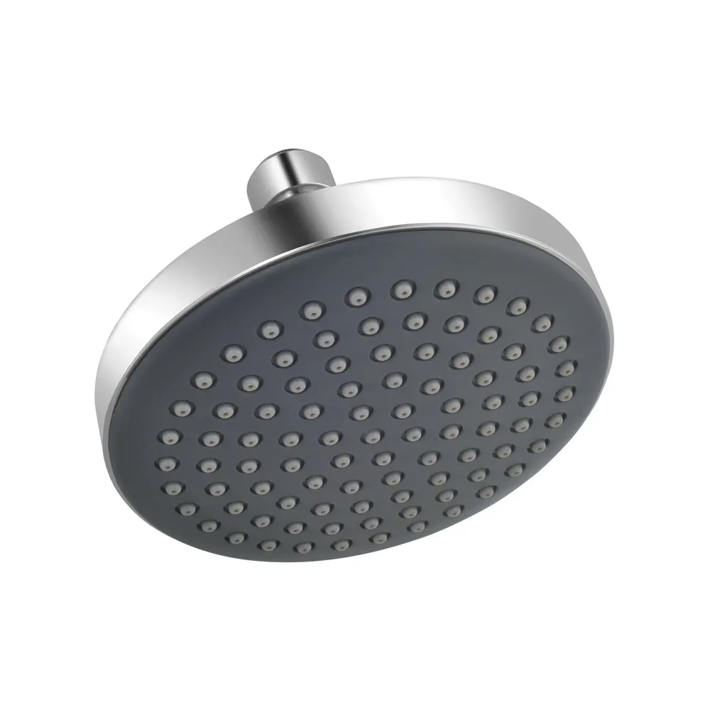 Essco Round Overhead Shower 125mm, Single Flow, ABS Body EOS-CHR-542A Chrome - image 1