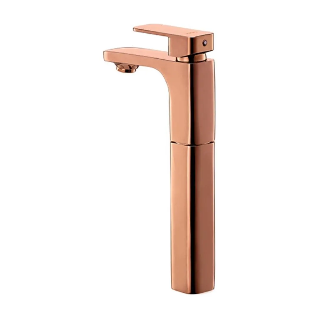 Cera table mounted tall boy basin mixer ruby F1005452RG F1005452RG Rose Gold - image 3