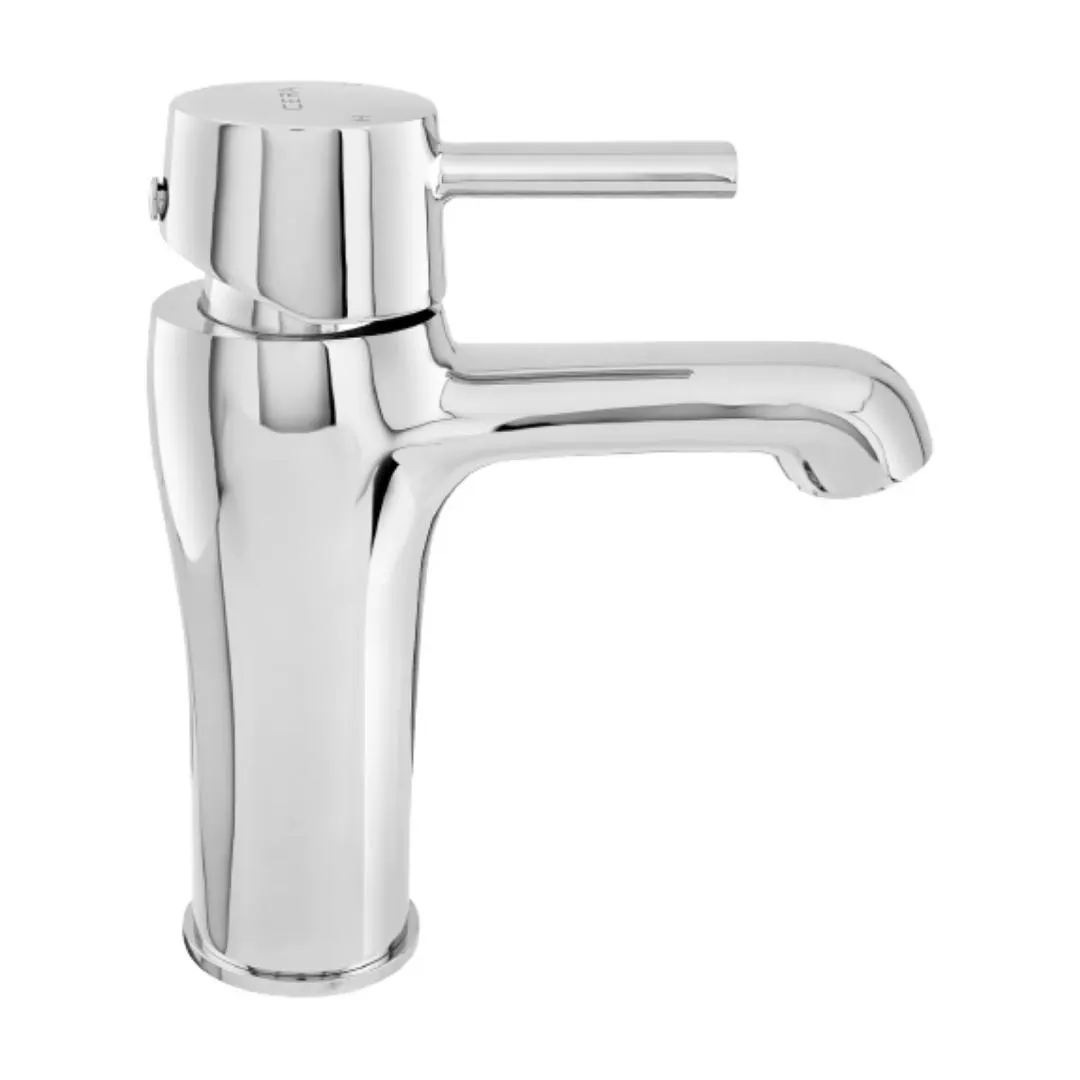 Cera table mounted regular basin mixer ripple F1017451 F1017451 Chrome - image 2