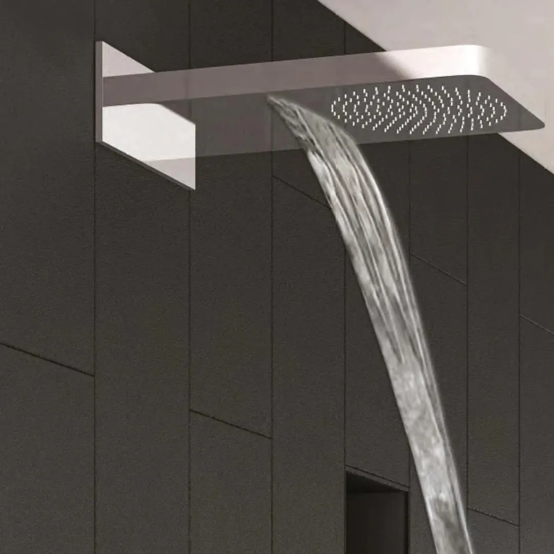 Hindware multi flow overhead shower glamour collection F160043 Chrome - image 2