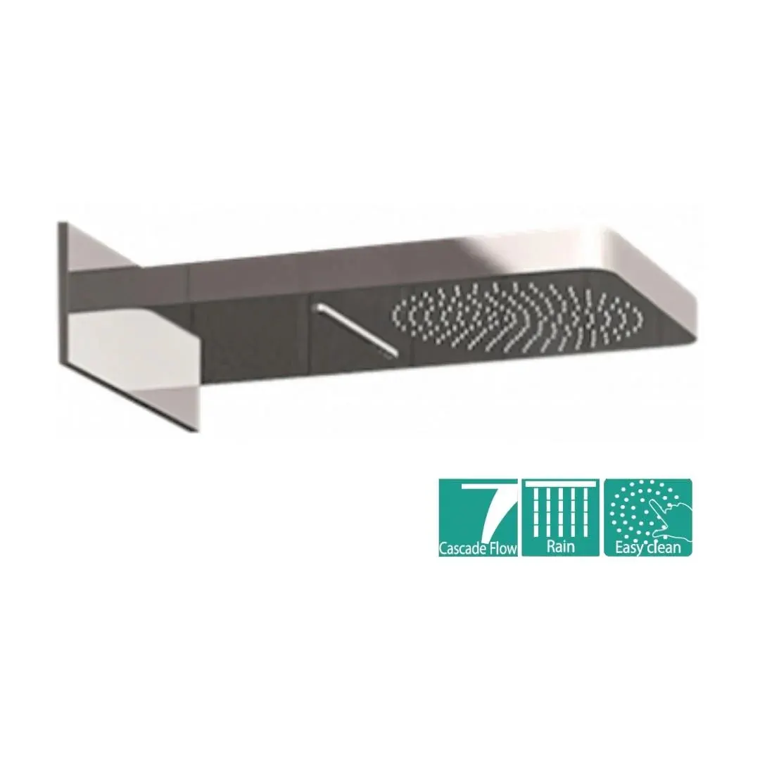 Hindware multi flow overhead shower glamour collection F160043 Chrome - image 3