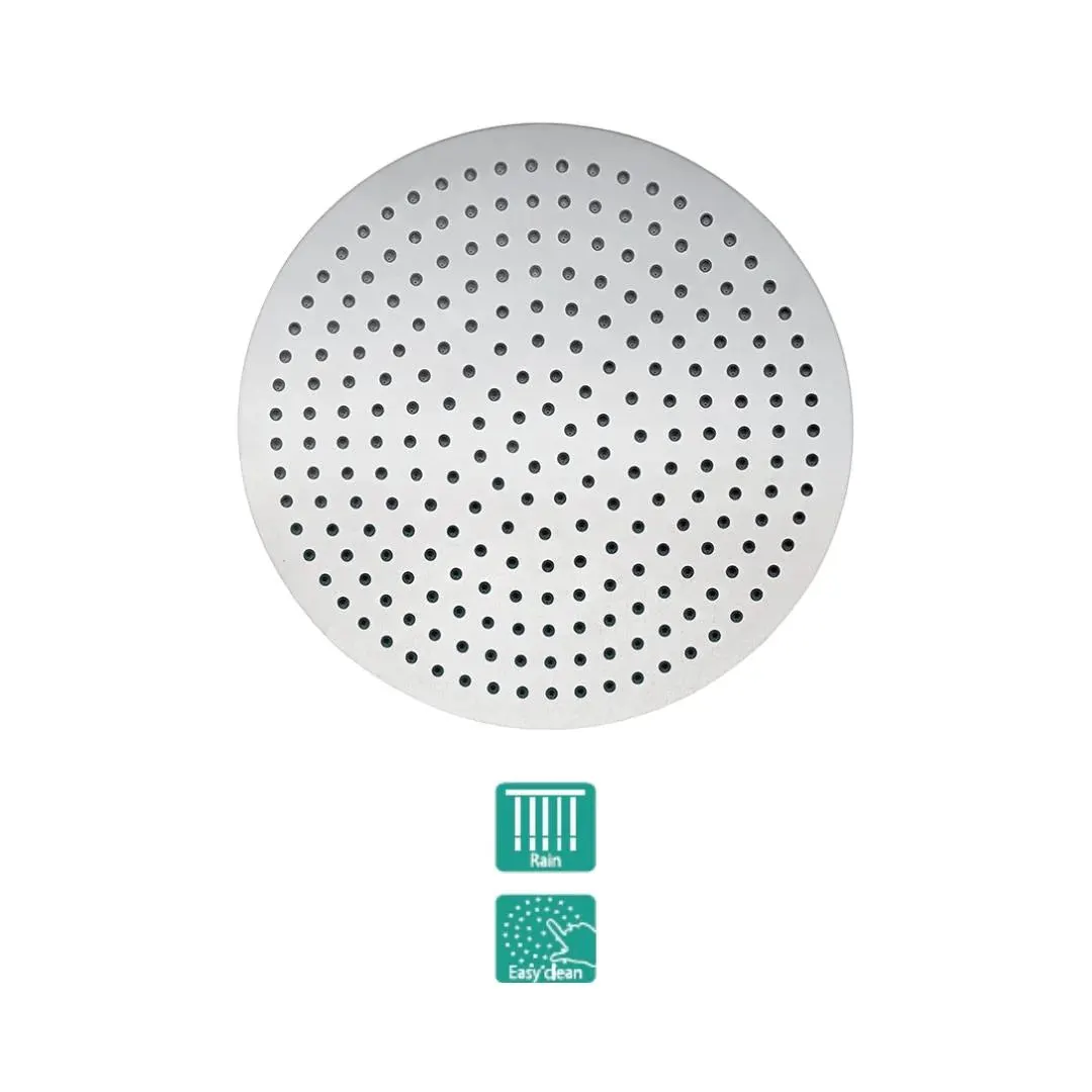 Hindware single flow overhead shower urban collection F160063 Stainless Steel - image 2