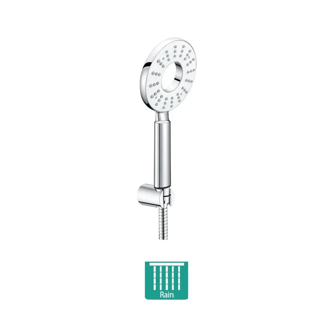 Hindware single flow hand shower glamour collection F160113 White - image 2