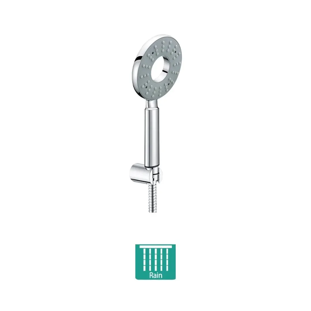 Hindware single flow hand shower glamour collection F160115 Grey - image 2