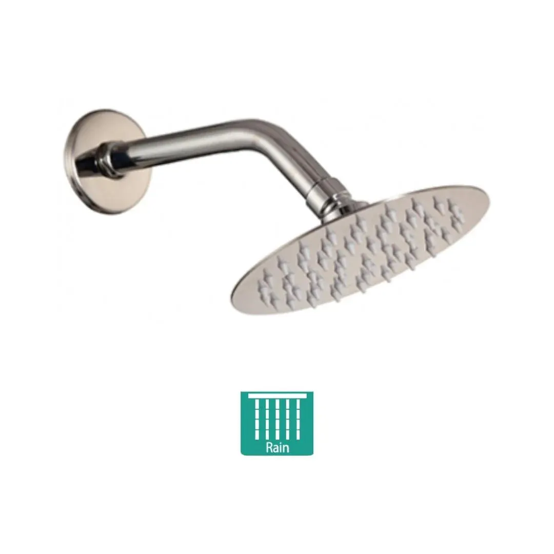 Hindware single flow overhead shower urban collection F160144 Stainless Steel - image 2