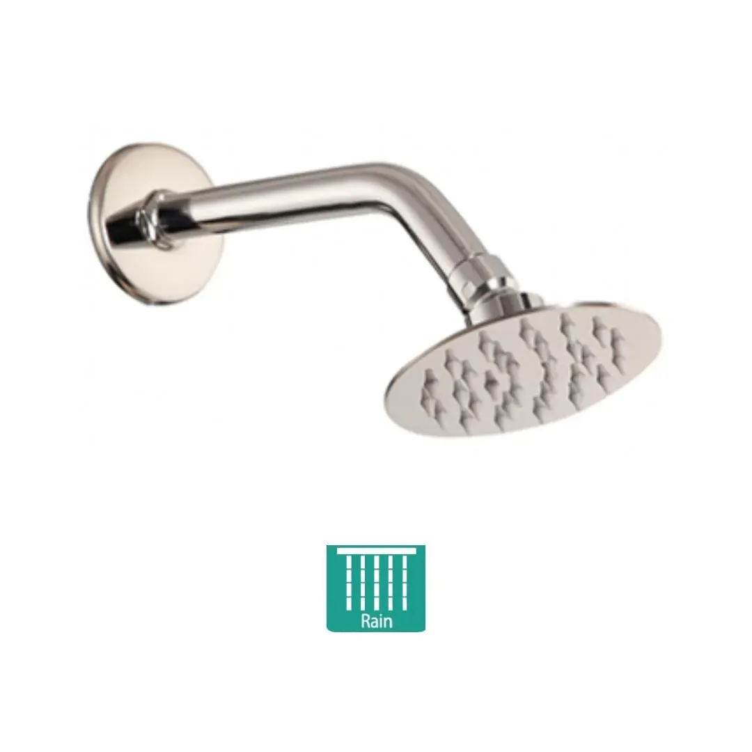 Hindware single flow overhead shower urban collection F160145 Stainless Steel - image 2