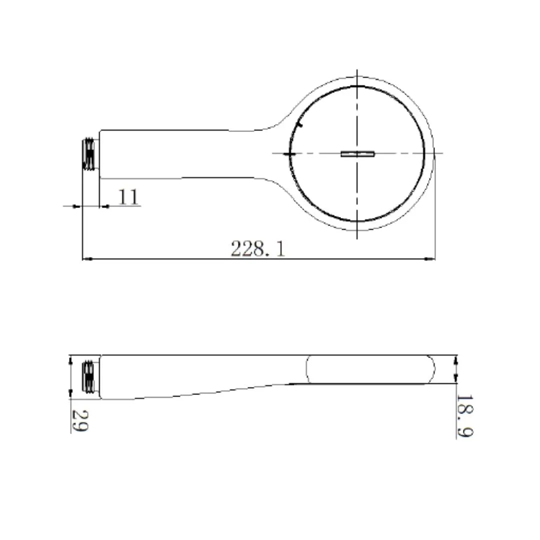 American Standard single flow hand shower FFASS506-000440BA0 FFASS506-000440BA0 Chrome - image 5