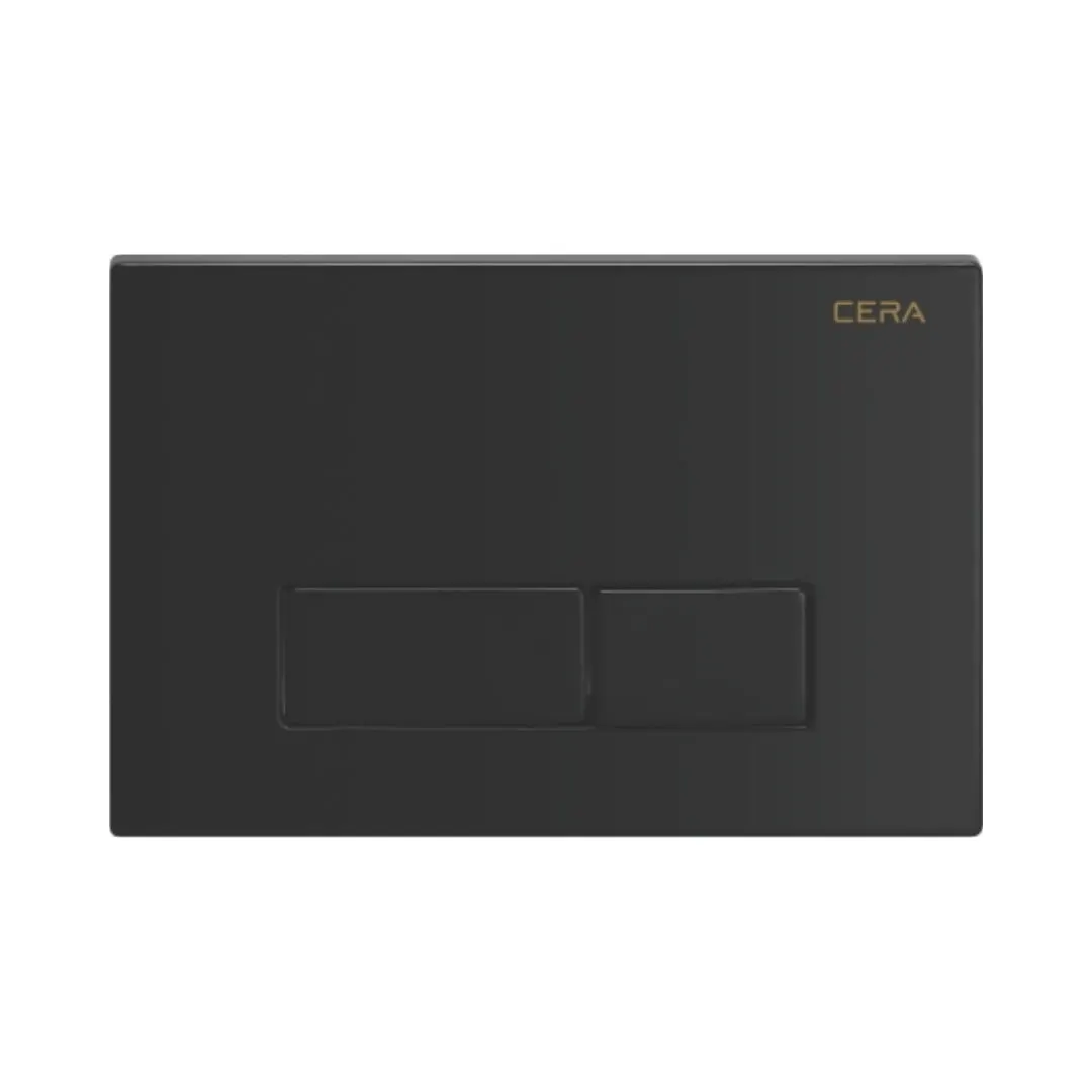 Cera flush plate B1120101MB B1120101MB Black Matt - image 1