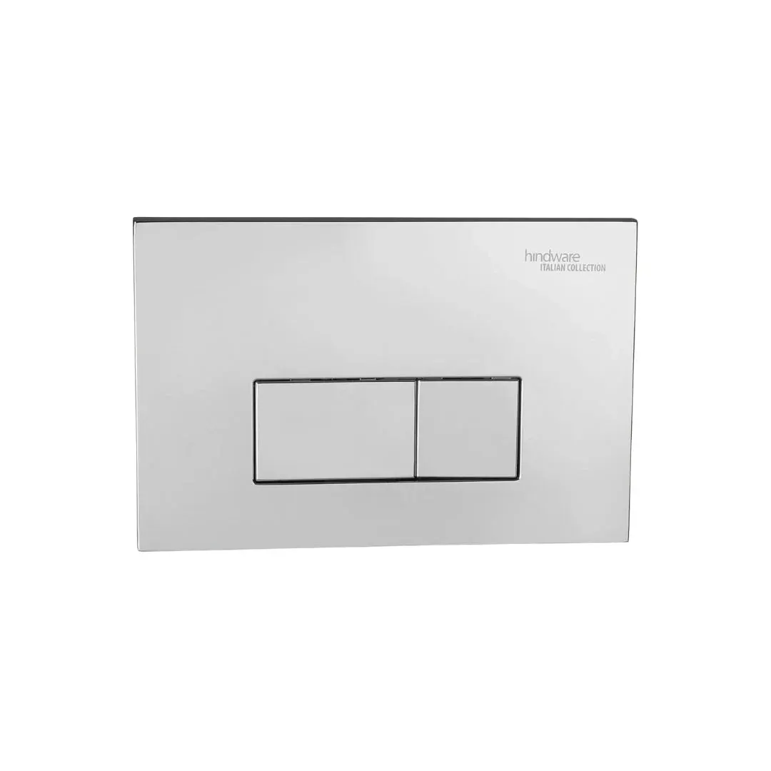 Hindware flush plate loop HINDWARE-FLUSH-PLATE-LOOP-CHROME Chrome - image 1