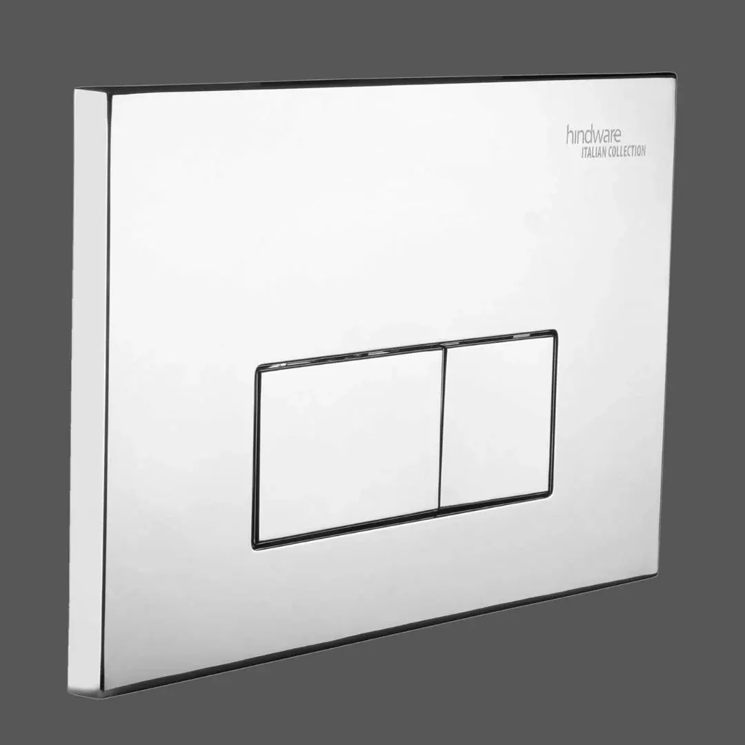 Hindware flush plate loop HINDWARE-FLUSH-PLATE-LOOP-CHROME Chrome - image 2