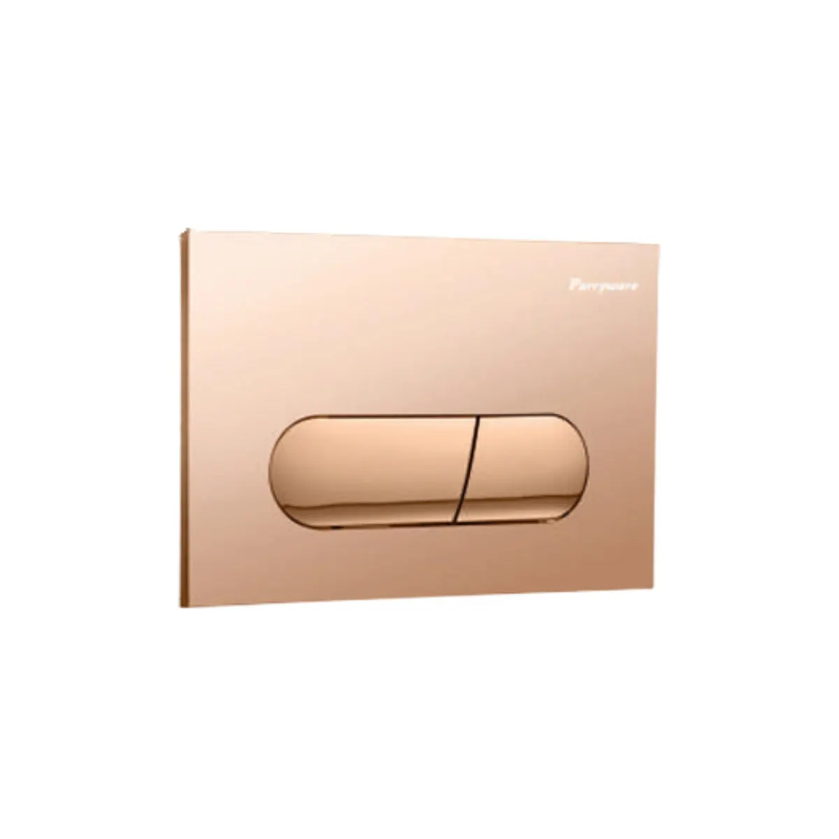 Parryware flush plate active oblong E822OA4 E822OA4 Deep Rose Gold - image 1