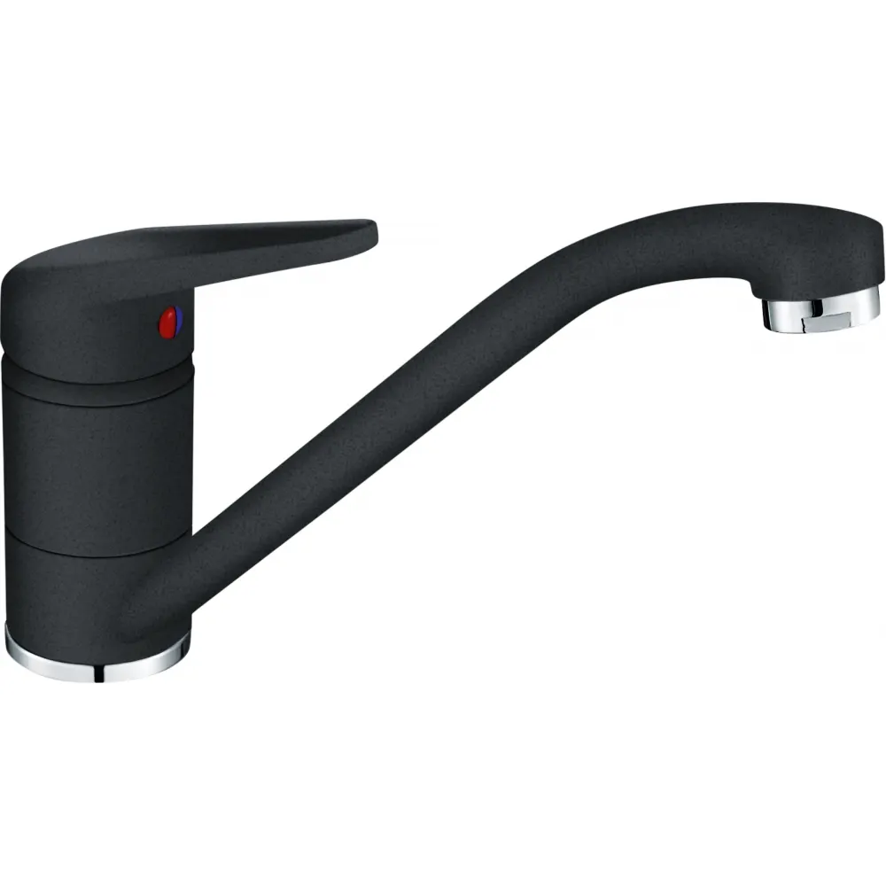 Franke Novara Plus Kitchen Sink Mixer, Swinging Spout, LLD 821 LLD-821 Onyx - image 1