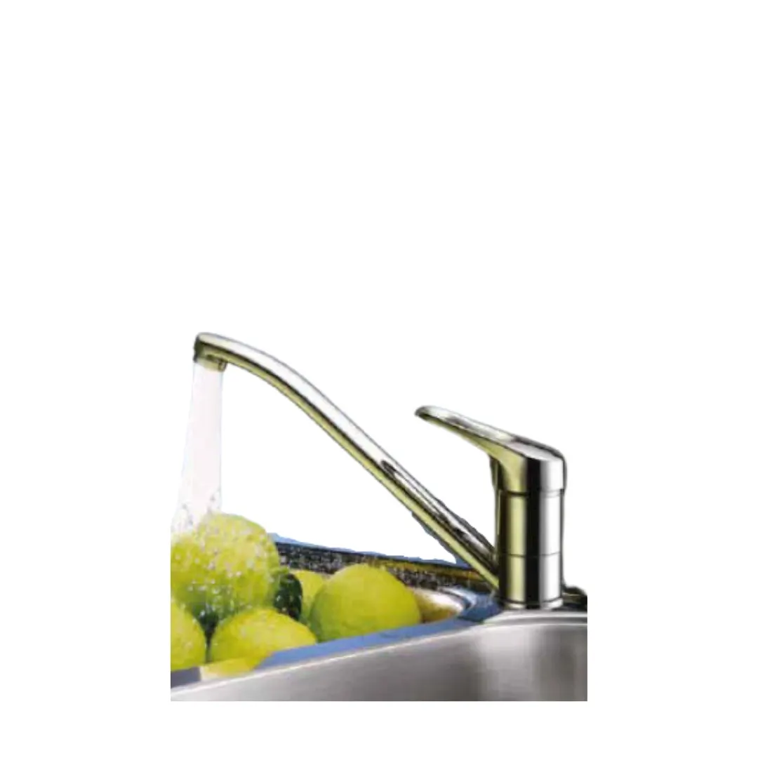Franke table mounted regular kitchen sink mixer novara plus spout lld 821 with swinging spout in chrome finish LLD-821 Standard - image 1