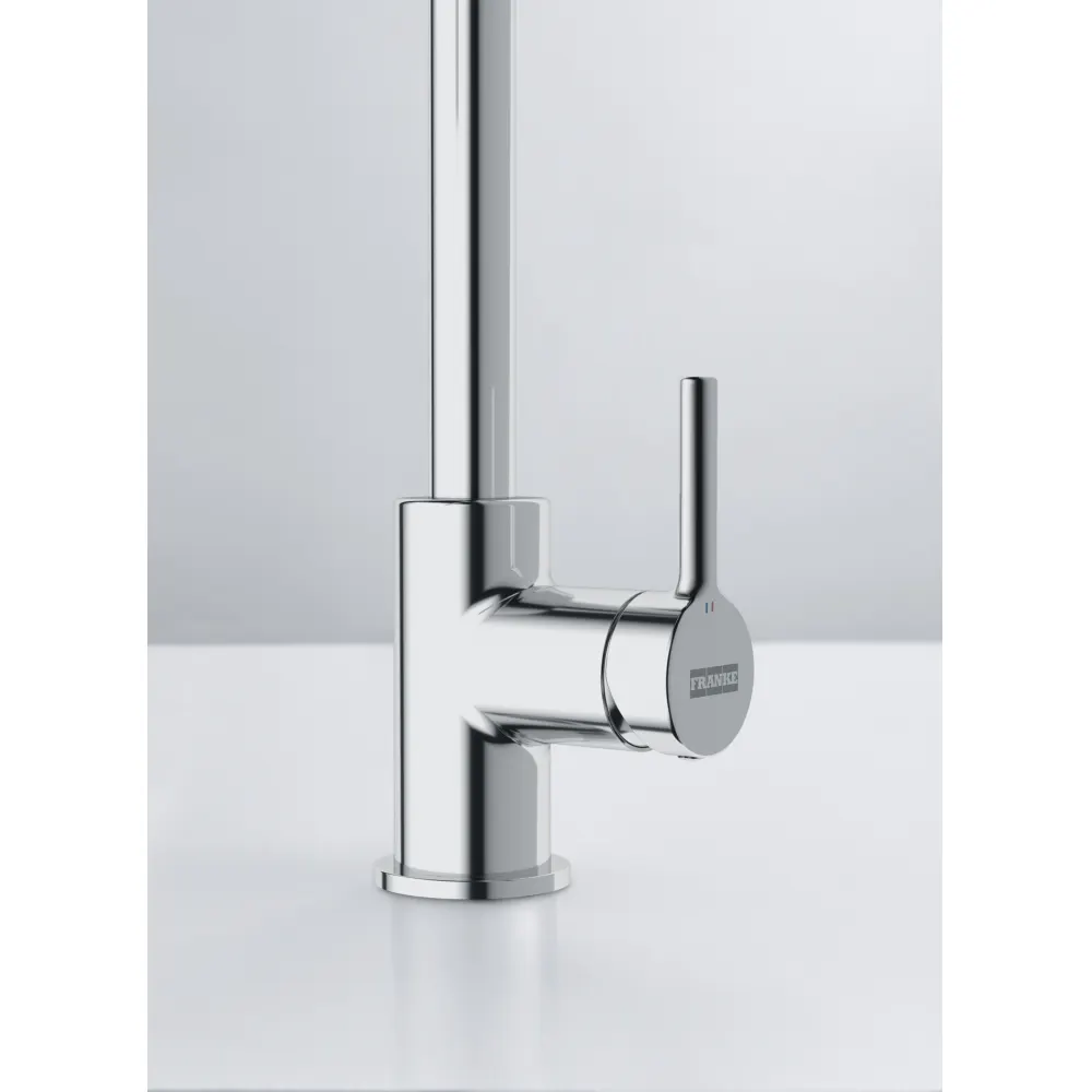 Franke Lina XL Kitchen Sink Mixer, Swinging Spout RT-505 RT-505 Chrome - image 2