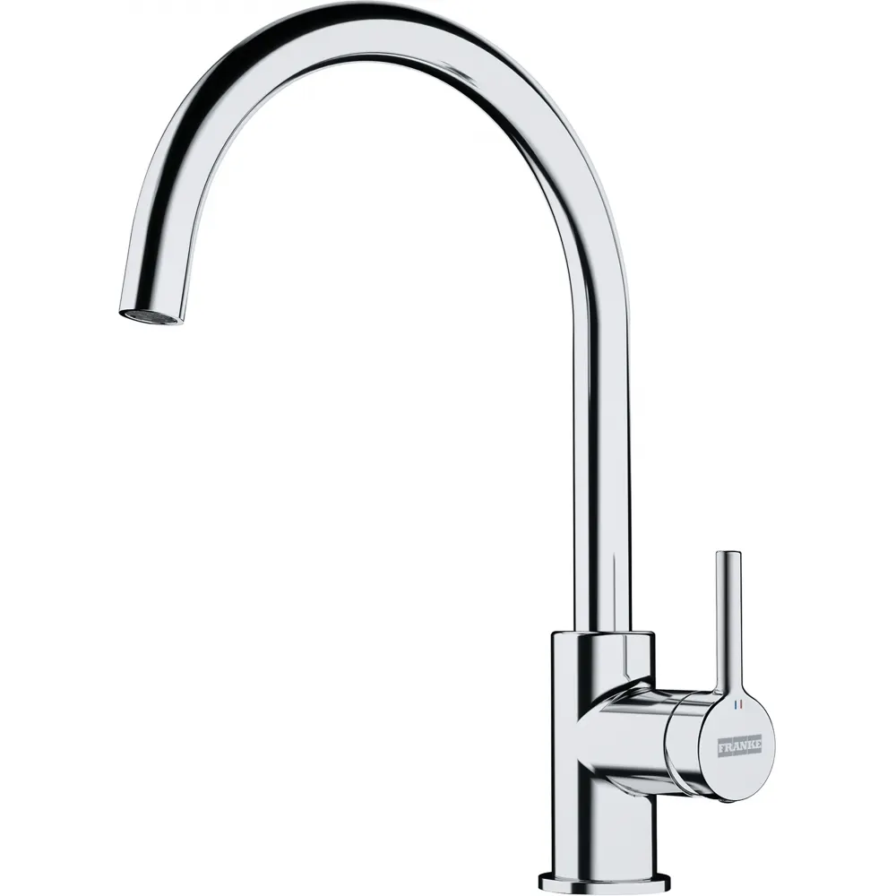 Franke Lina XL Kitchen Sink Mixer, Swinging Spout RT-505 RT-505 Chrome - image 1