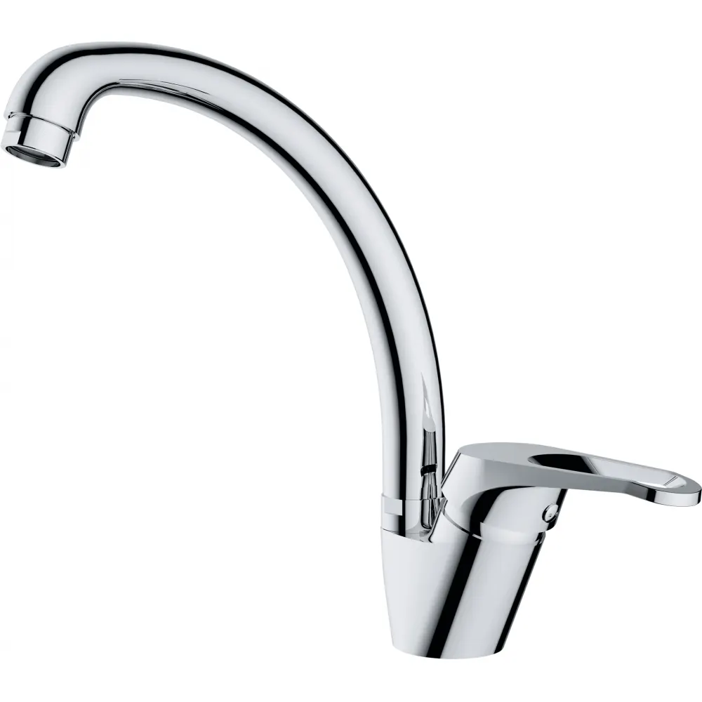 Franke Vega Swivel Kitchen Sink Mixer with Swinging Spout PC-FRA-VEGASWI Chrome - image 1