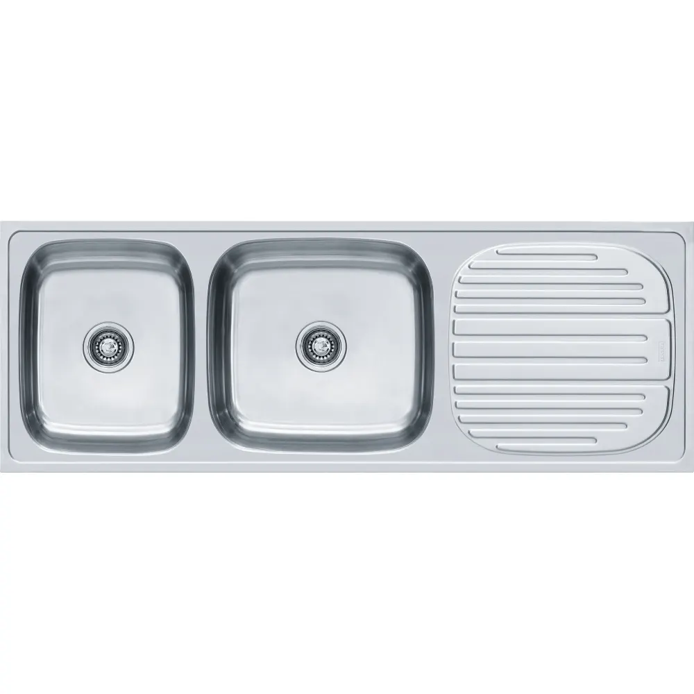 Franke Premium 621 CX Omni Stainless Steel Kitchen Sink, Inset, 55 x 20 in PC-FRA-621CXOMN-5520-SAT Satin - image 1