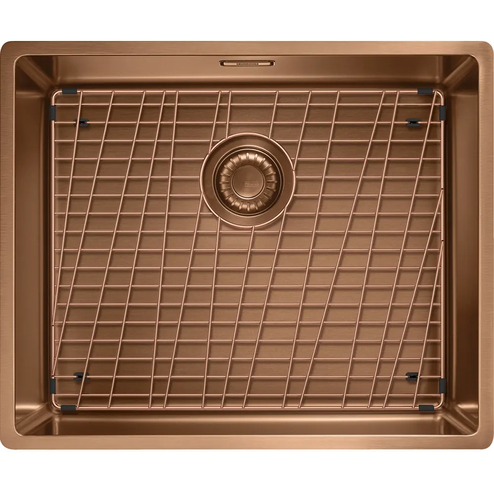 Franke Mythos Masterpiece Stainless Steel Kitchen Sink, 21.3 x 17.7 in, BXM 210 110 50 BXM-210-110-50 Copper - image 2